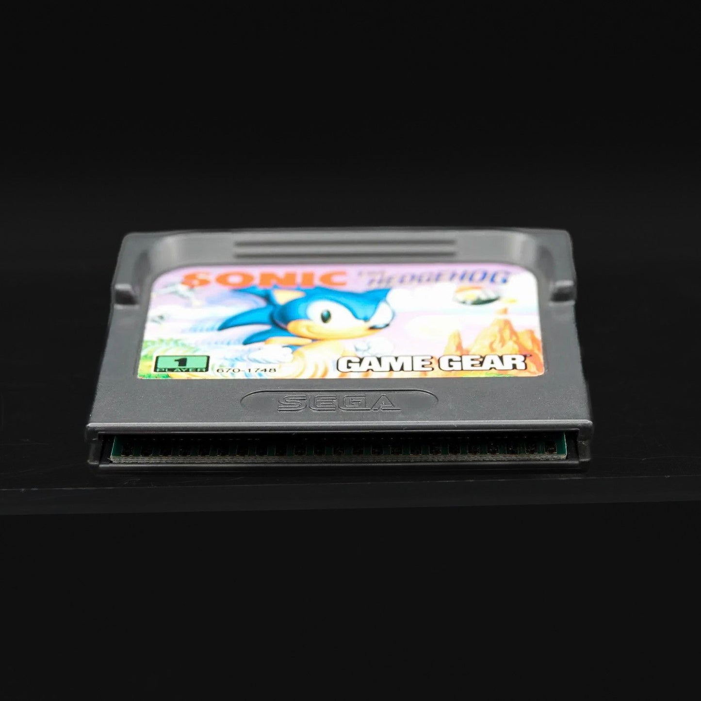 Sega Game Gear - Neue Kondensatoren - Displayscheibe - Inkl. Spiel - Gebraucht