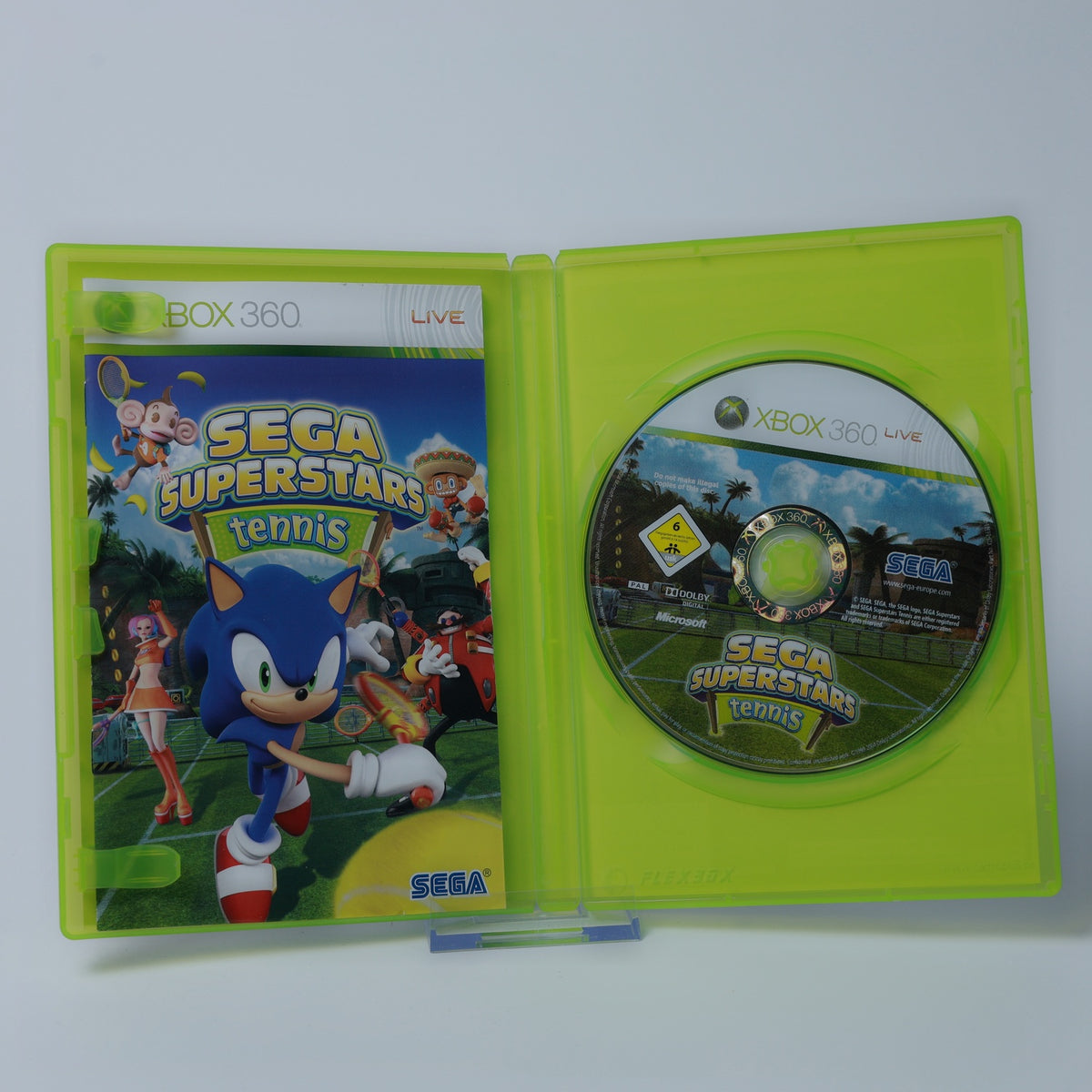 Sega Superstars Tennis - Xbox 360 Spiel - CiB - PAL - Zustand Sehr Gut