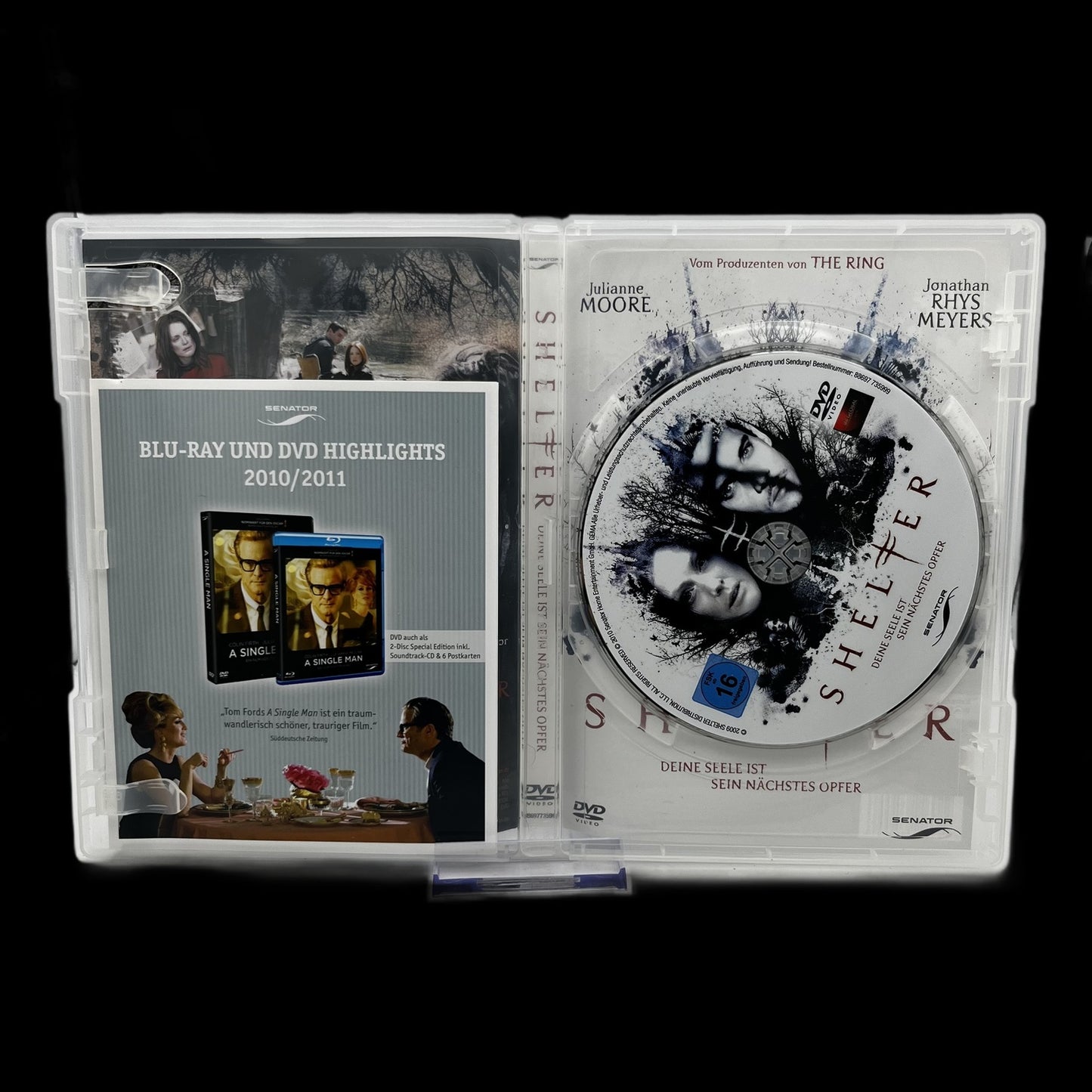 Shelter - Mit Julianne Moore & Jonathan Rhys Meyers - DVD - Gebraucht