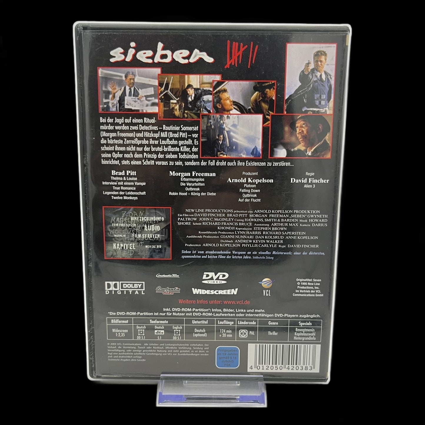 Sieben - Special Edition - Widescreen - Thriller & Mystery - DVD - Gebraucht