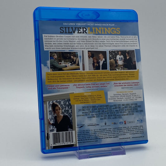 Silver Linings - Bradley Cooper - Jennifer Lawrence - Blu-Ray - Zustand Sehr Gut
