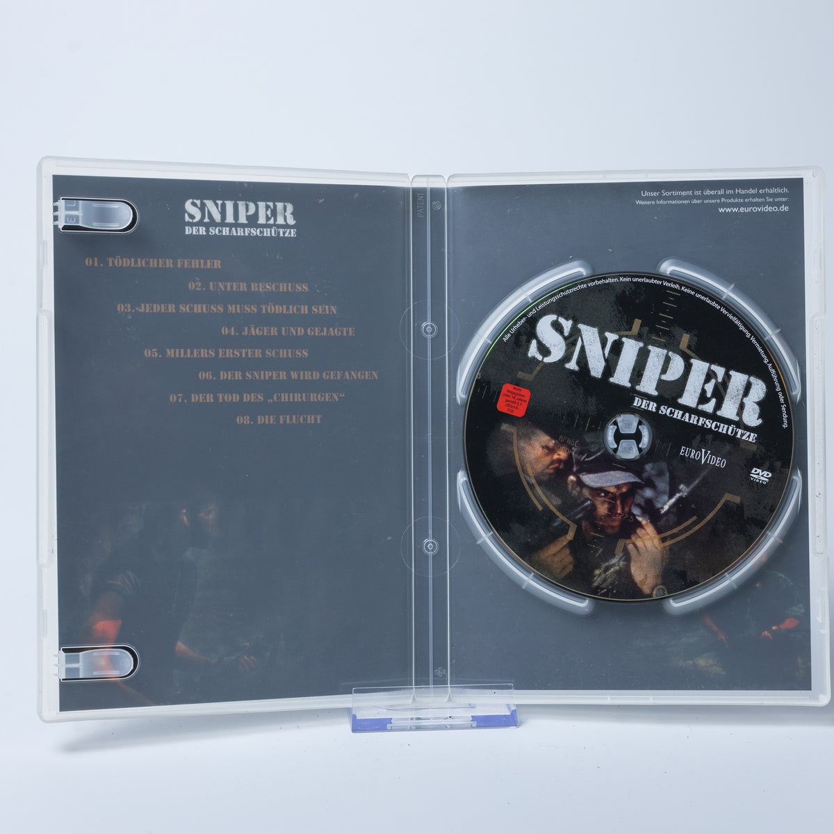 Sniper - Der Scharfschütze - Uncut - 13 Min. länger - Action - DVD - Gebraucht