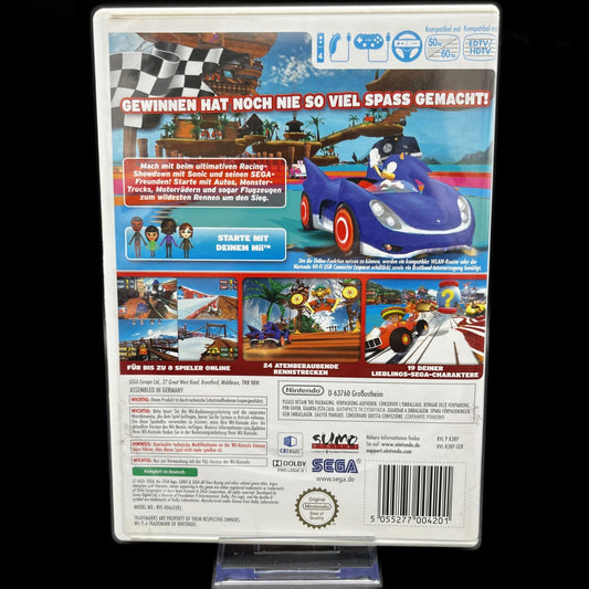 Sonic & Sega All-Stars Racing - Nintendo Wii - Rennspiel - Top Zustand