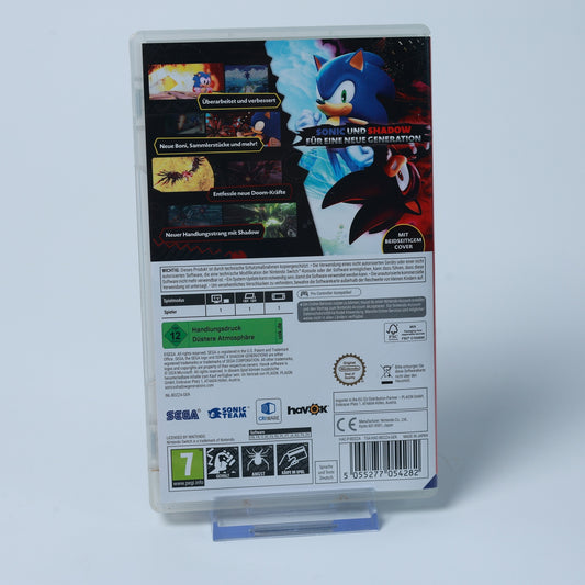 Sonic X Shadow Generations - Nintendo Switch - CiB - PAL - Zustand Sehr Gut