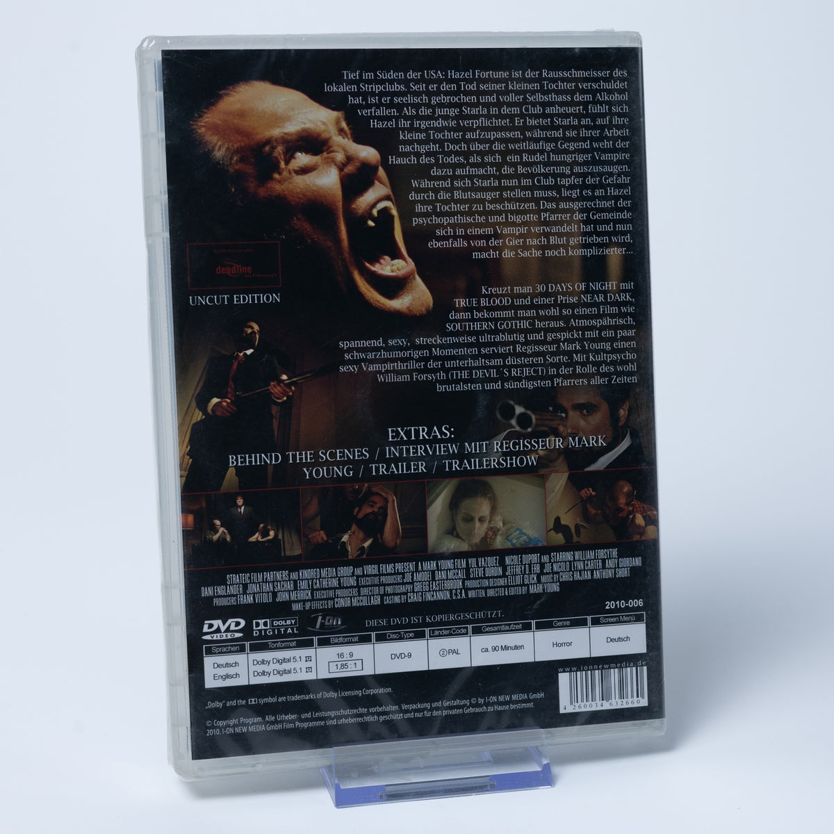 Southern Gothic - Uncut Edition - PAL DVD - FSK 18 - Neu & OVP / Sealed