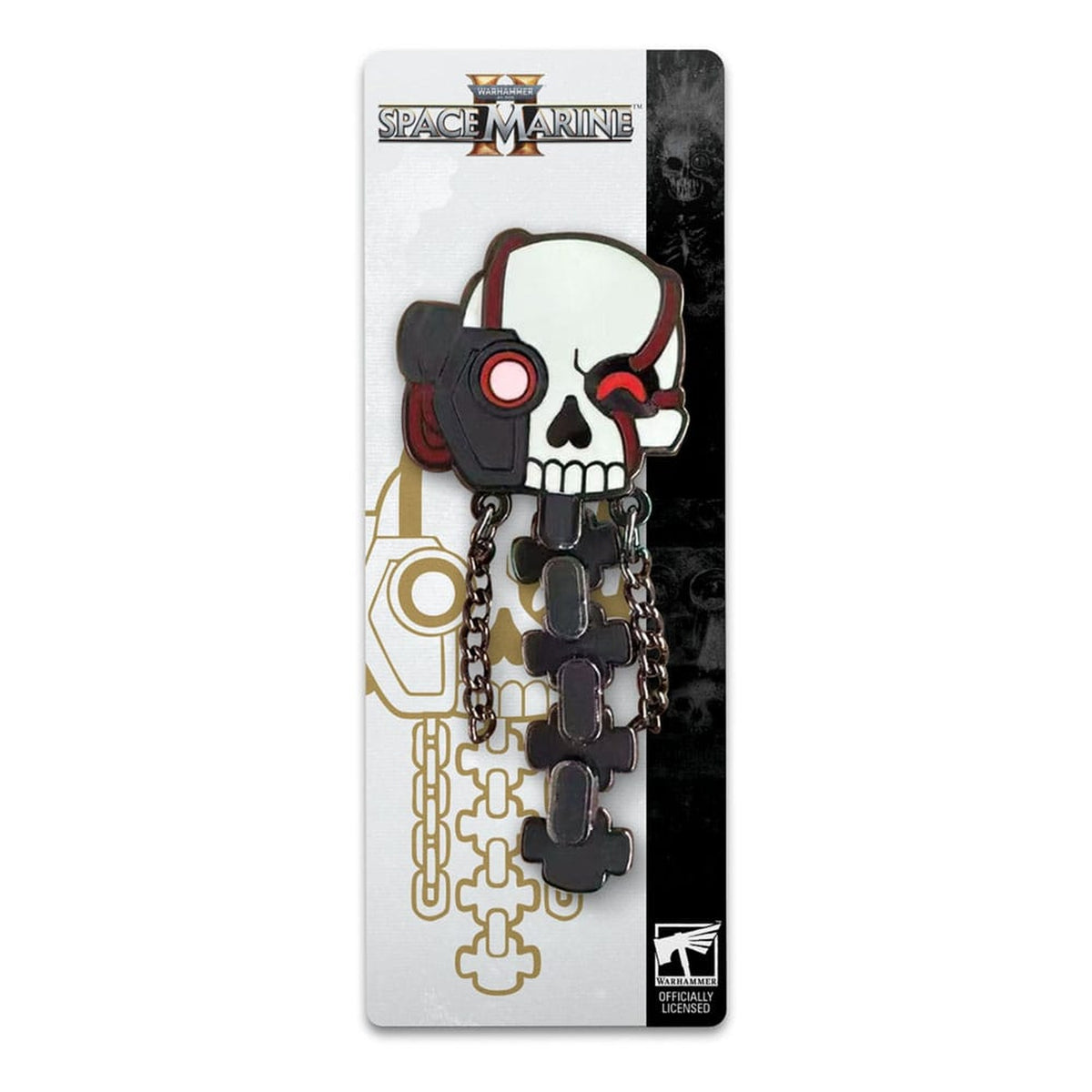 Space Marine 2 Ansteck-Pin Servo Skull 5 cm - Youtooz - Neu & Sealed / OVP