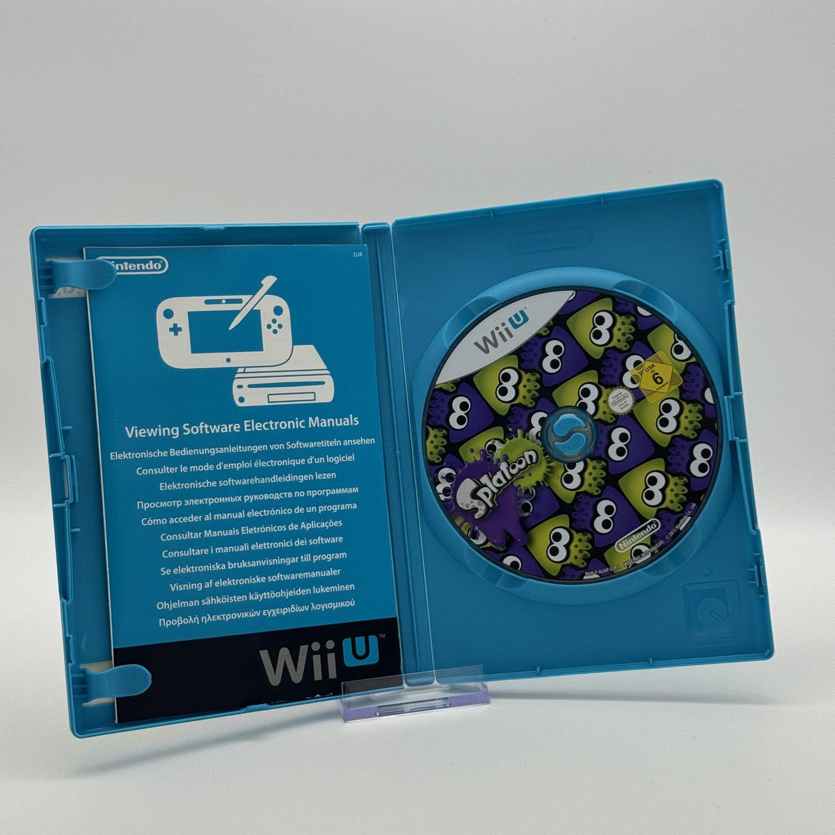 Splatoon - Nintendo Wii U Spiel - CiB - PAL - Deutsch - Zustand Sehr Gut
