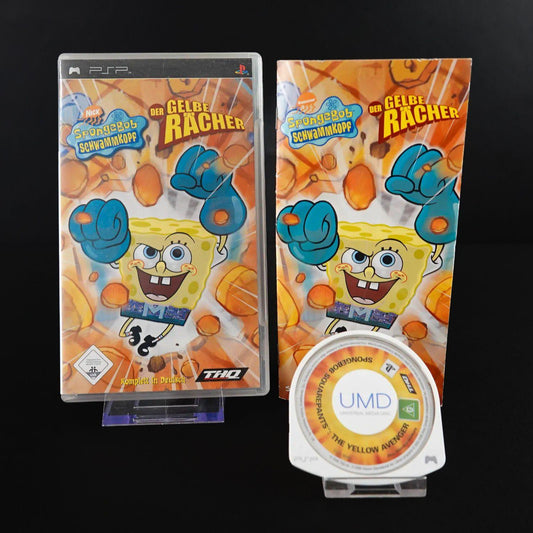 spongebob-schwammkopf-der-gelbe-raecher-psp-playstation-portable-mit-anleitung-2 - Utopia Collectibles