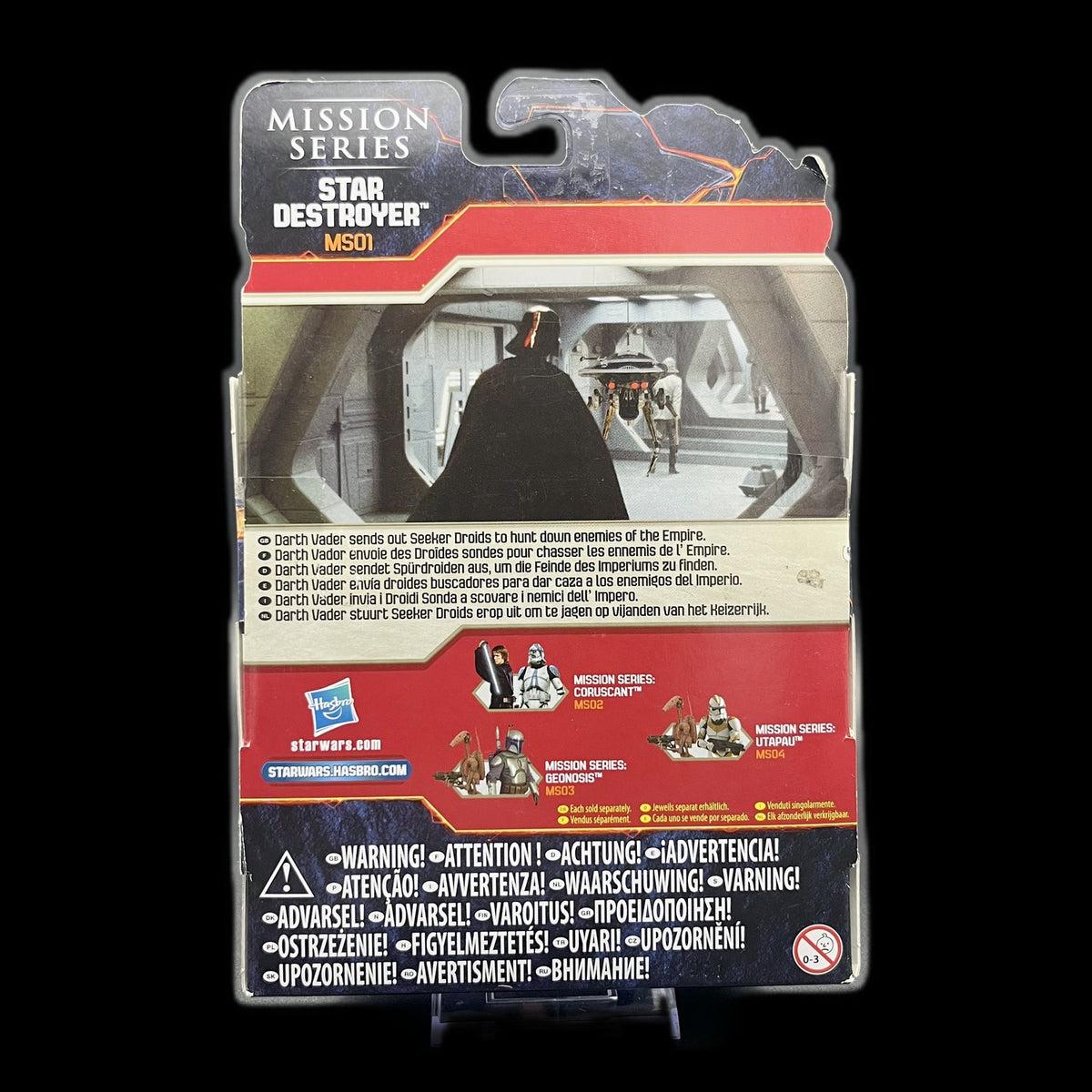 Star Wars Darth Vader - Set - Hasbro - 9,5 cm - Fantasie - mit Zubehör - Neu