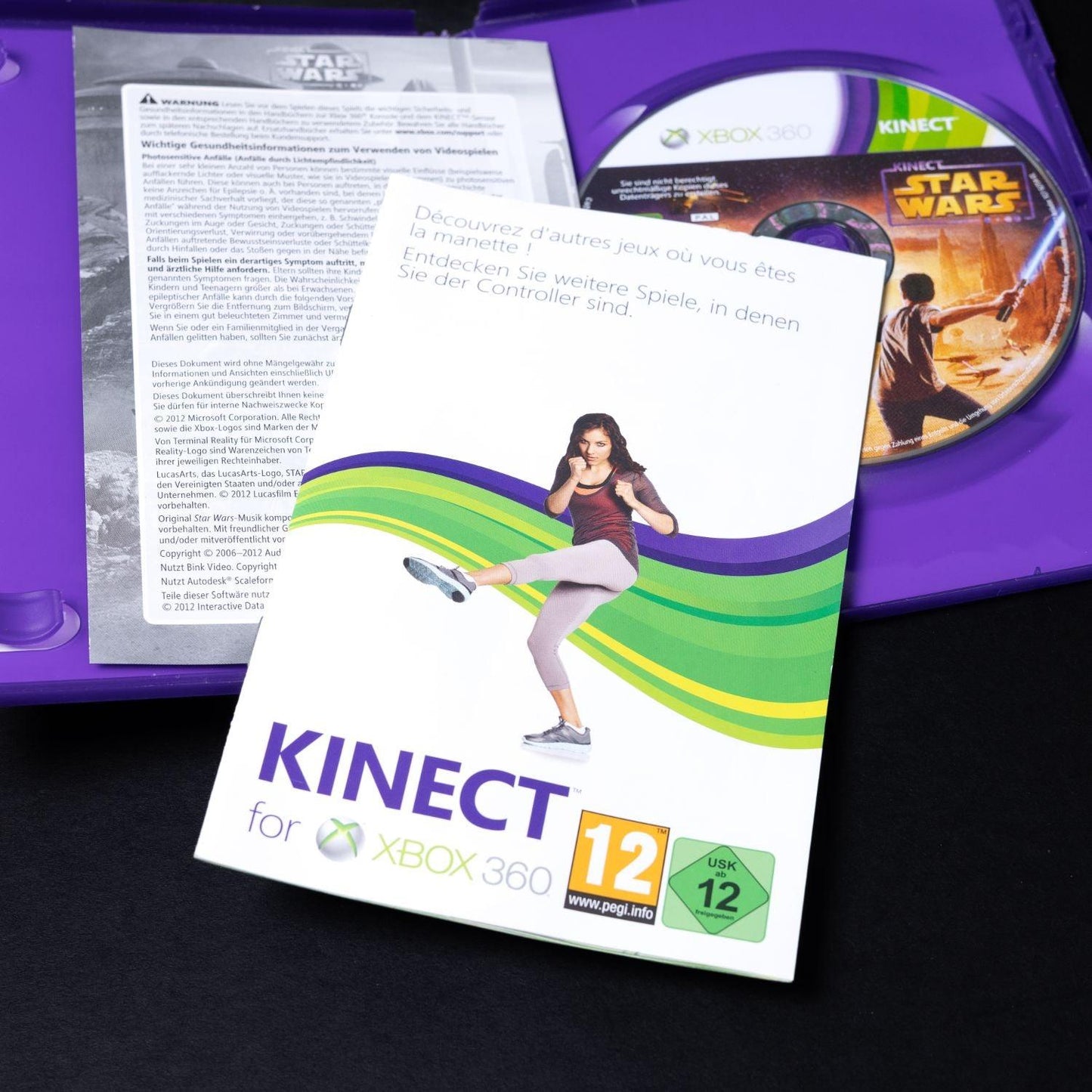 Star Wars - XBOX 360 Kinect Spiel - PAL - CiB - Zustand Gut