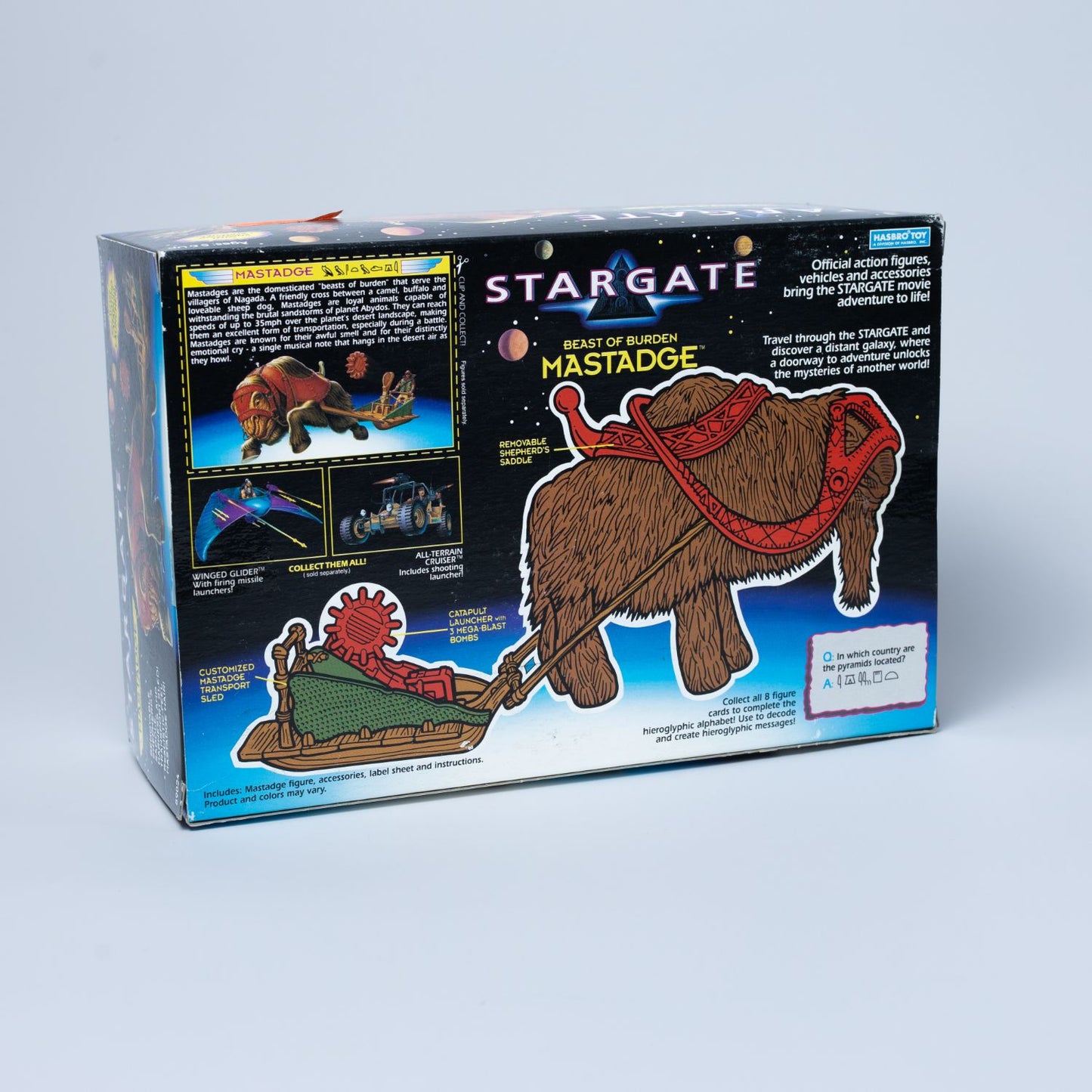 Stargate Action Figur: Mastadge Beast of Burden (1994) - Mod. 89024 - Sealed/OVP