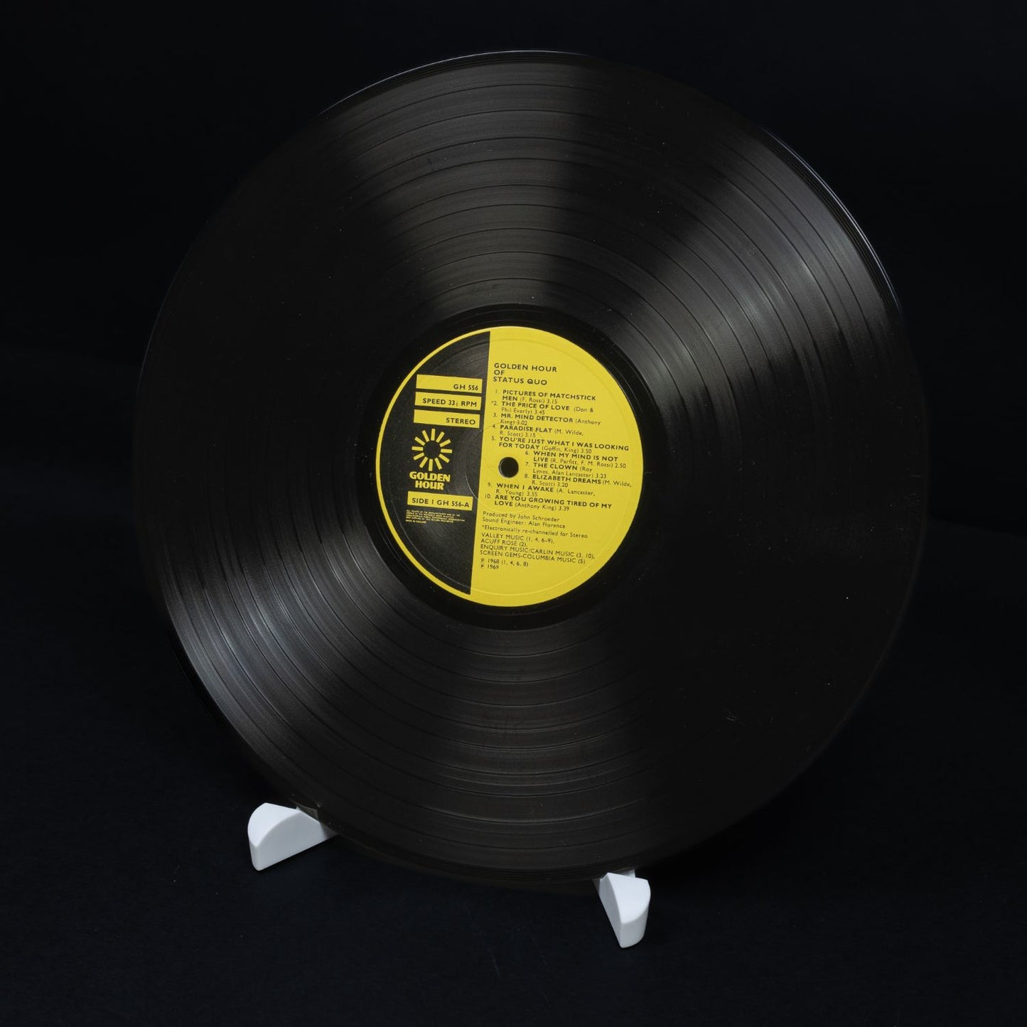 Status Quo – Golden Hour Of Status Quo - Vinyl LP Schallplatte - VG+ / VG+