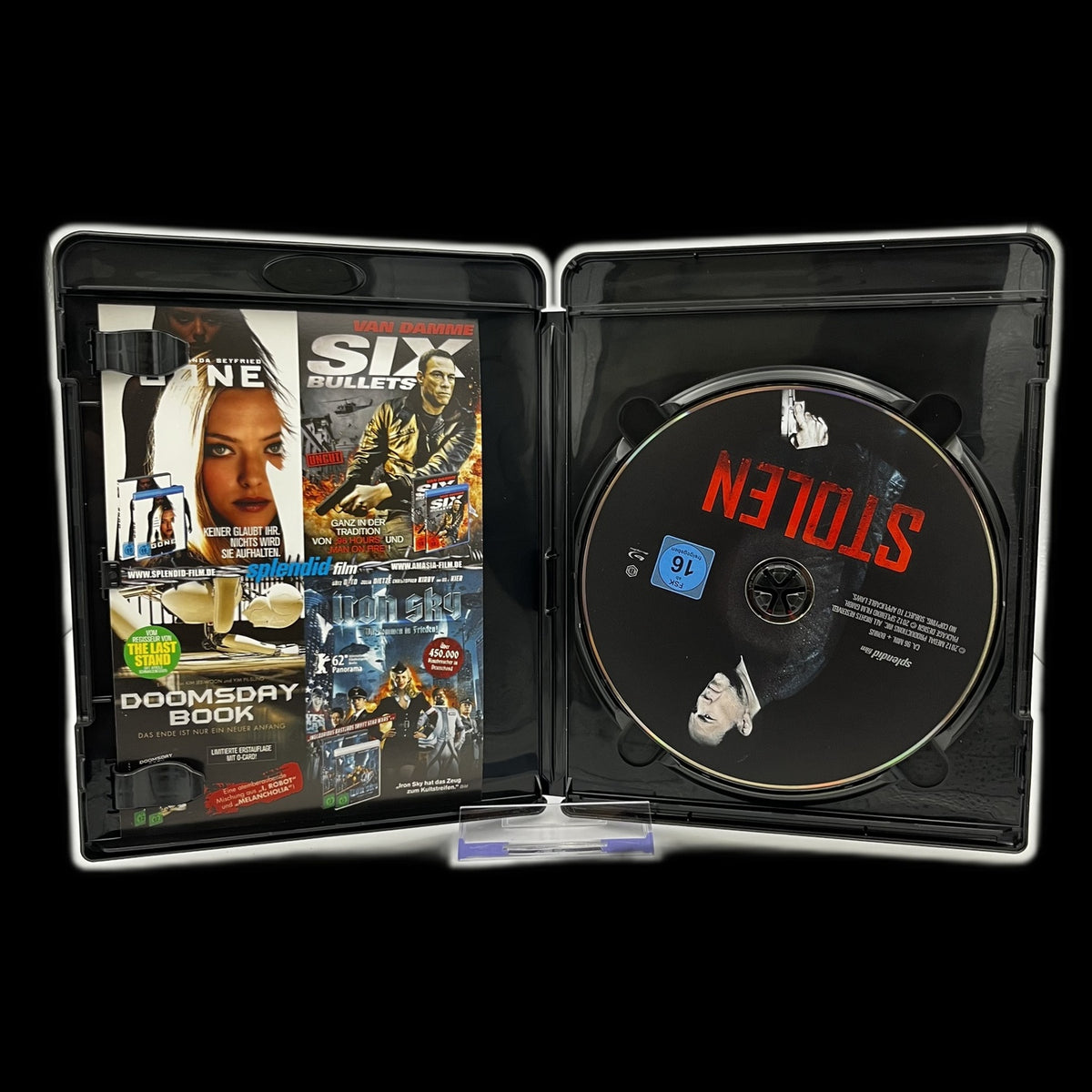 STOLEN - Nicolas Cage - Wendecover ohne FSK-Logo - Blu-Ray - Gebraucht