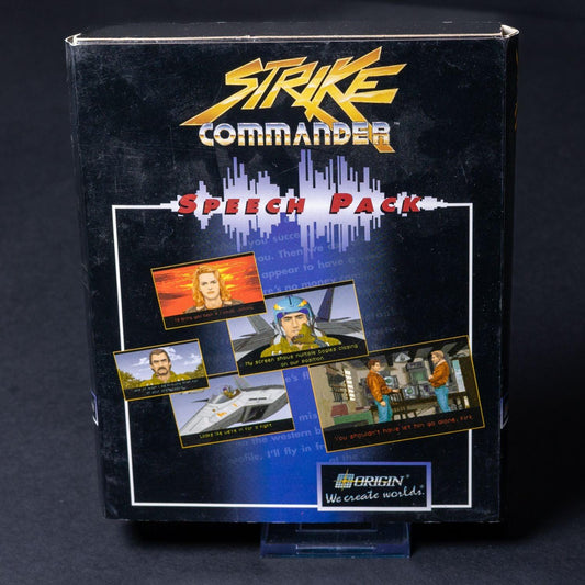 Strike Commander Speech Pack - PC IBM / MS-DOS - Big Box CiB - Zustand Gut