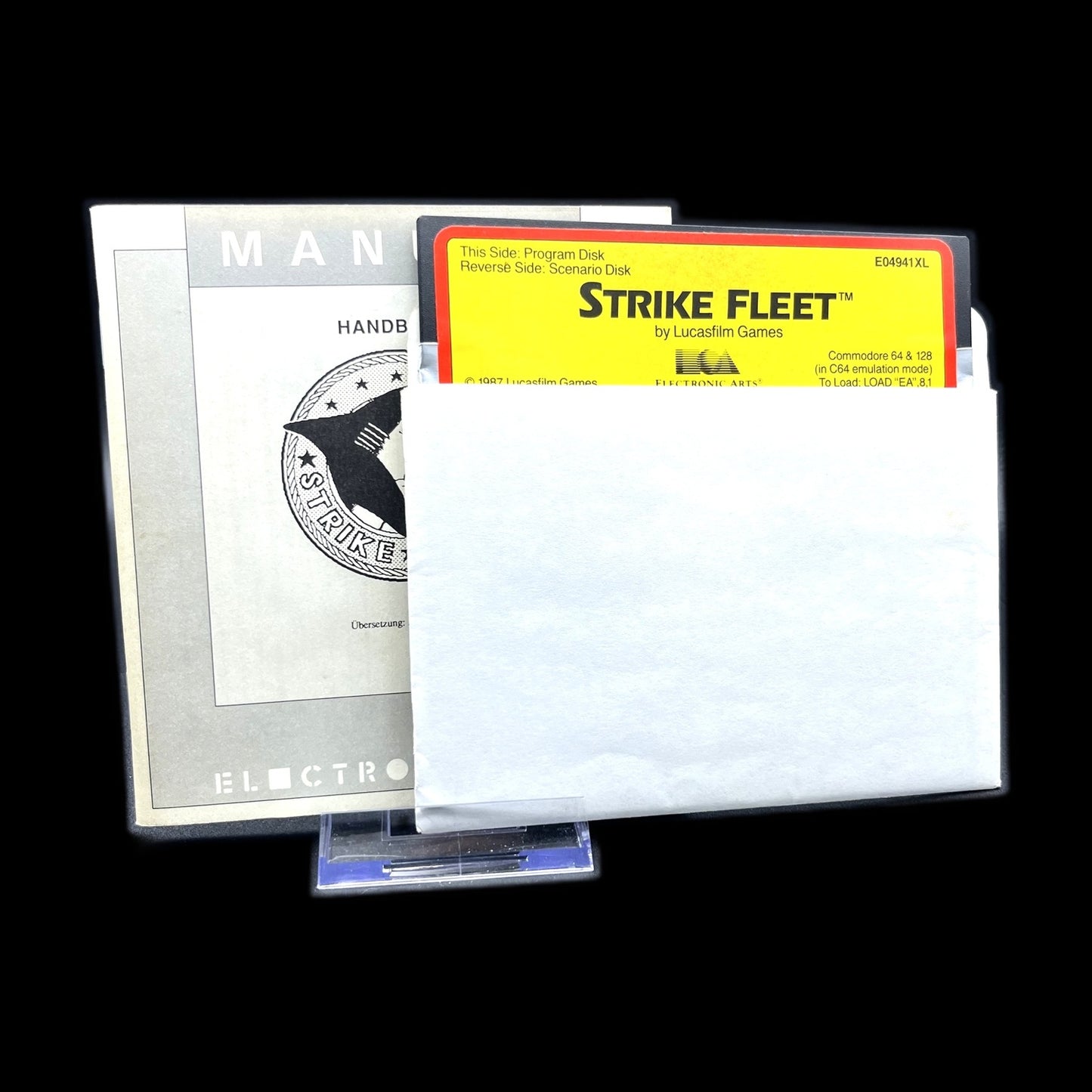 Strike Fleet - Commodore 64 (C64) - Complete in Box - PAL - deutsch - Gebraucht