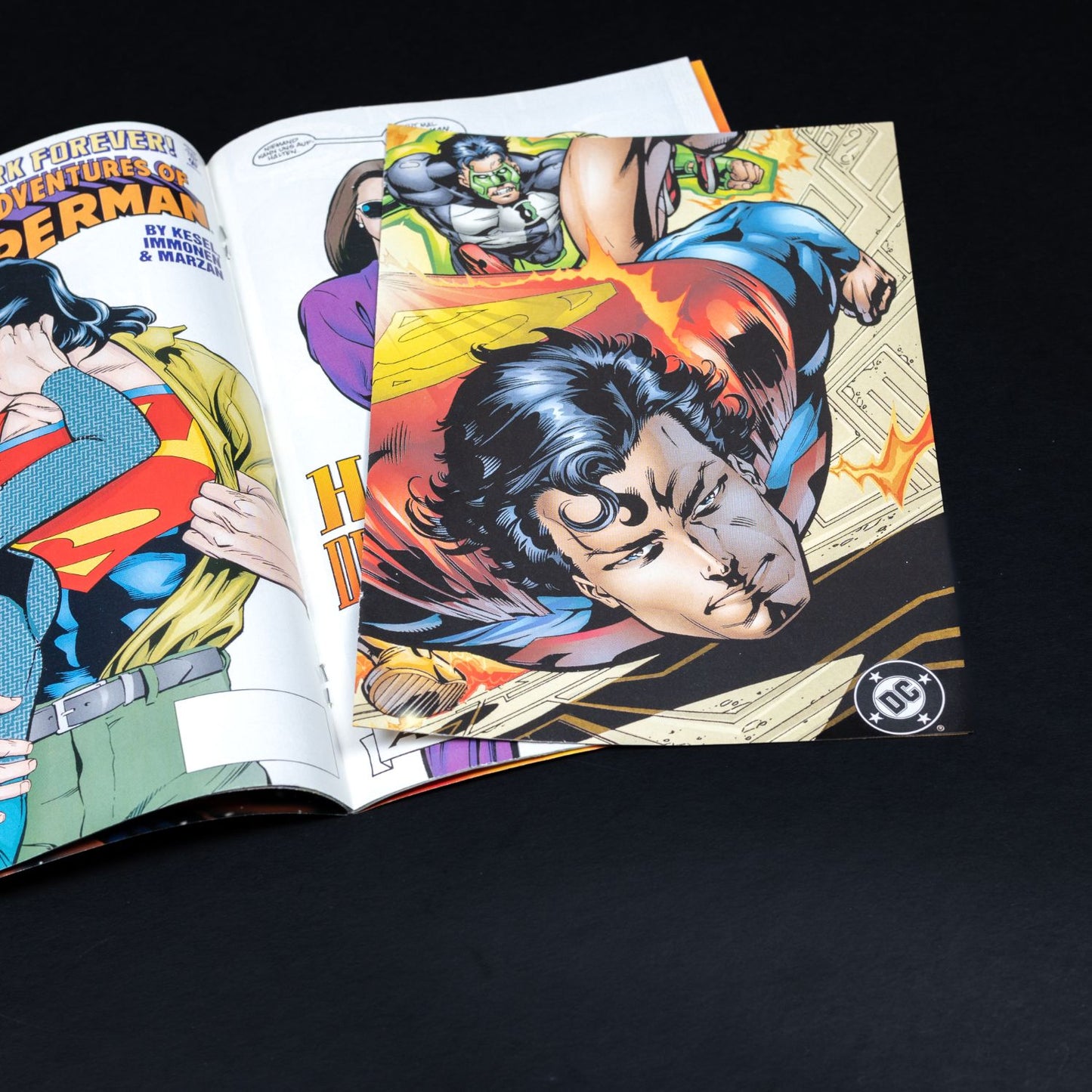 Superman - Comic #16 (Apr 97) - Mit Superman & Lois & JLA-Poster - Deutsch - Z 1
