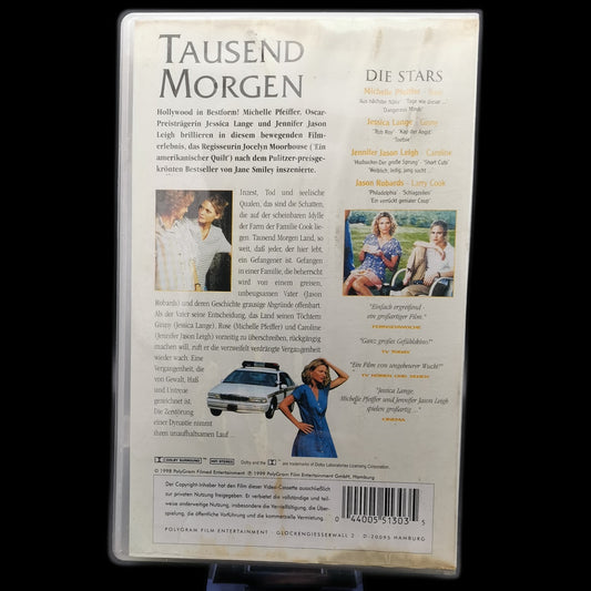 Tausend Morgen - Drama - PAL - VHS - Familie - Film - Mäßige Gebrauchsspuren