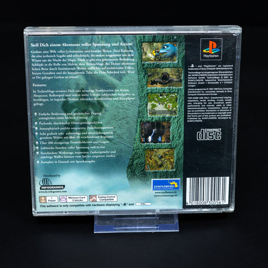 Techno Mage - Playstation PS1 Spiel - PAL - CiB - Zustand Gut