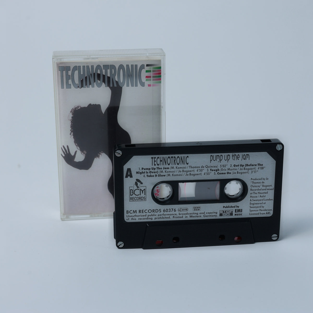 Technotronic - Pump Up the Jam - Musikkassette - Album - BCM Records - Gebraucht