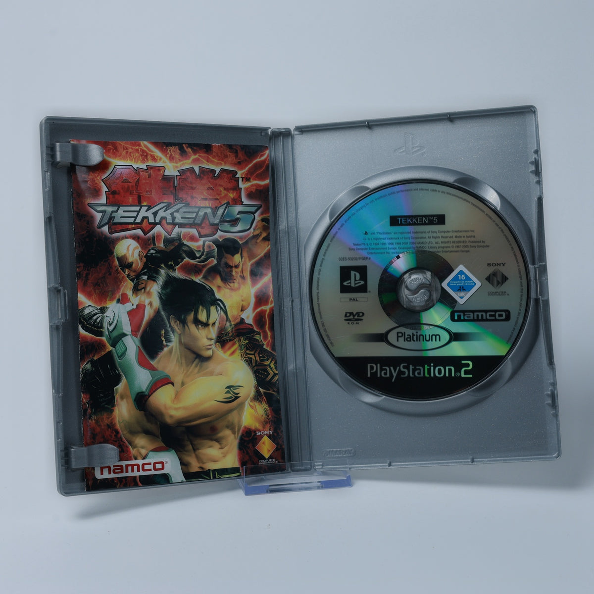 Tekken 5 - Playstation 2 PS2 Platinum Spiel - PAL - Deutsch - Zustand Sehr Gut