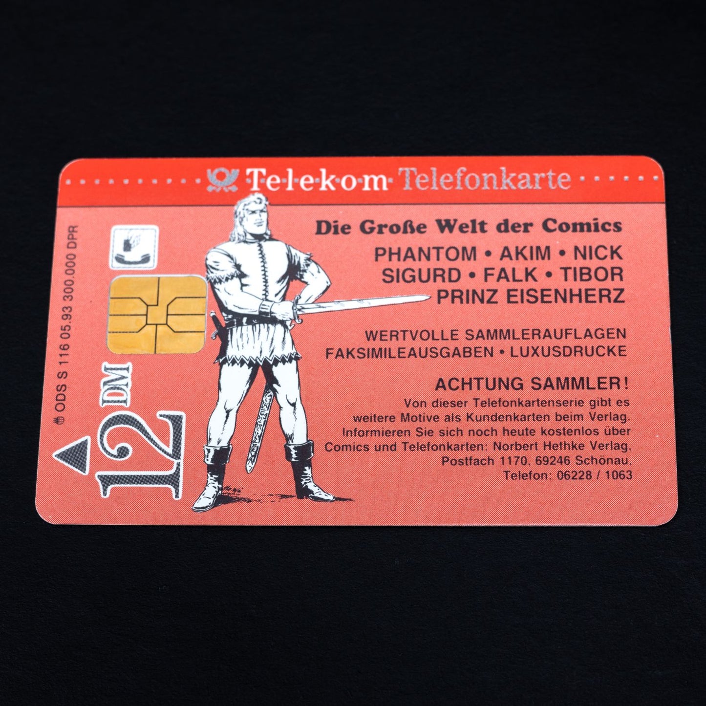 Telefonkarte - Comic Kunst: Falk - Motiv 9 - ODS S 116 05.93 300.000
