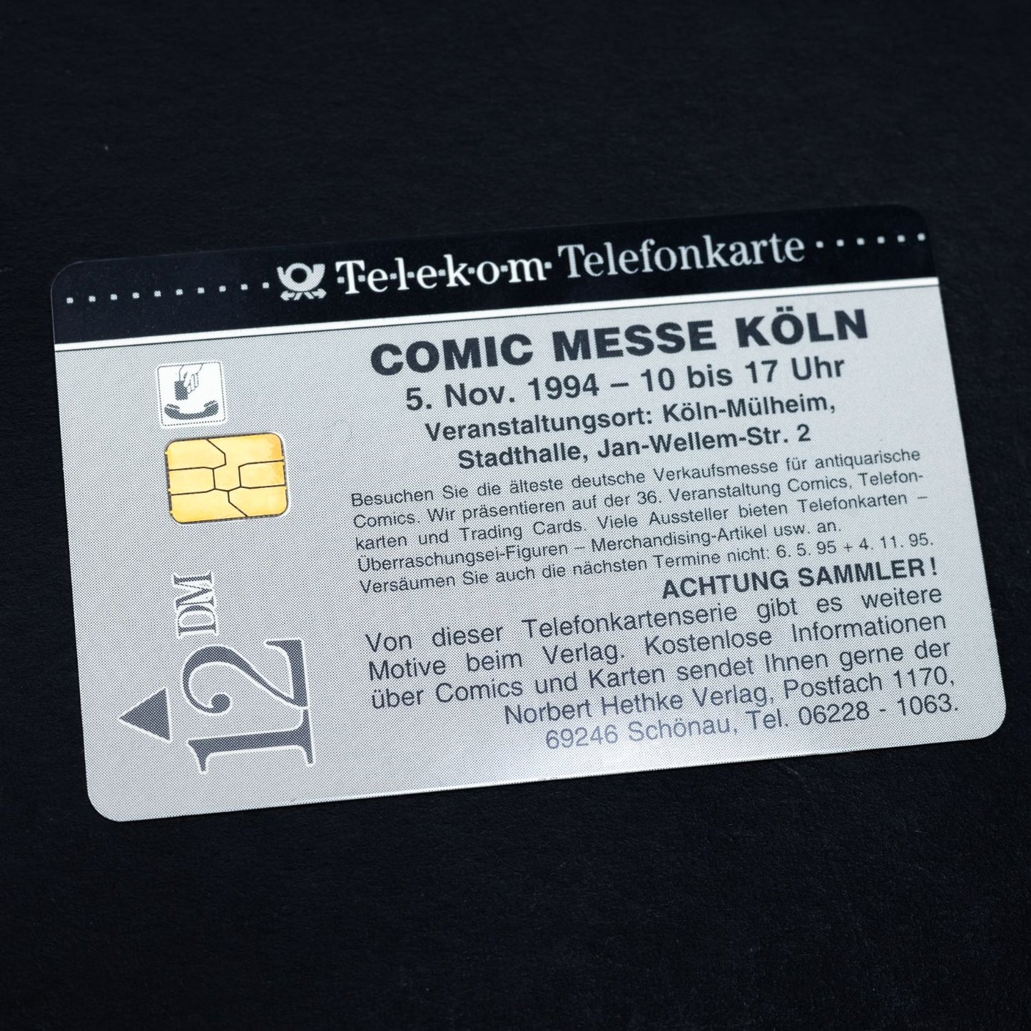 Telefonkarte - Comic Kunst: Ralf - Motiv 30 - ODS S 41 09.94 370.000 DTMe