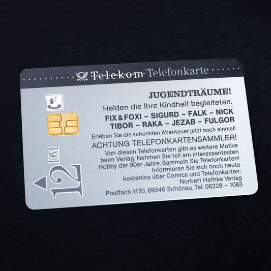 Telefonkarte - Comic Kunst: Silberpfeil - Motiv 18 - S 01 01.94 370.000 DTMe