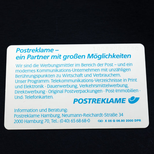 Telefonkarte - Postreklame - X 05 G 06.90 2000 DPR - Auflage 2000 Stück