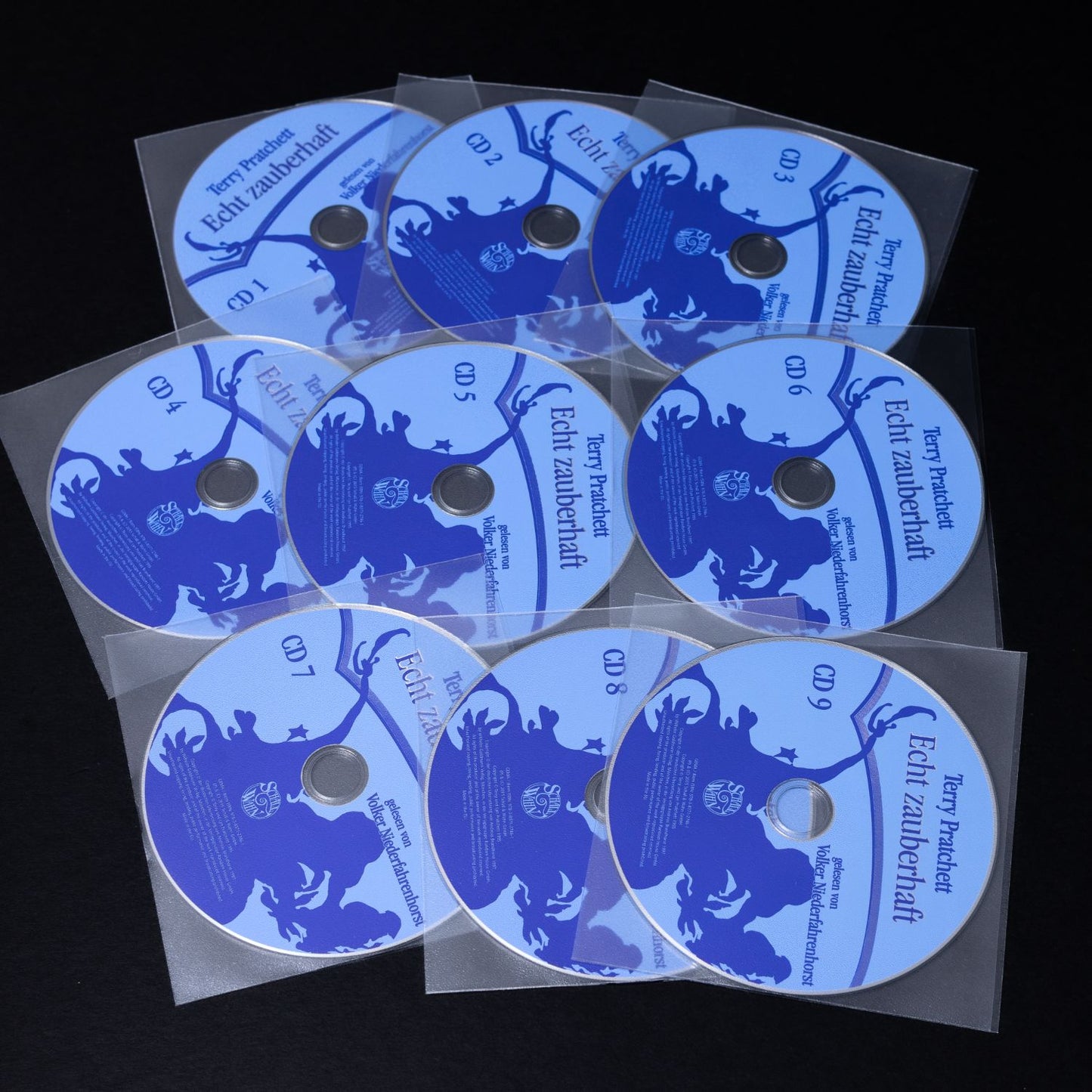 Terry Pratchett: Echt Zauberhaft - Hörspiel / Lesung - 9 CDs - Deutsch