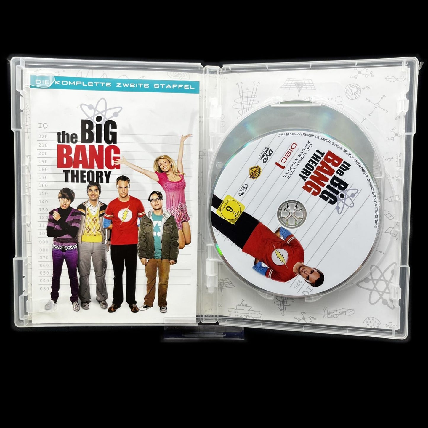The Big Bang Theory - Stafffel 2 - DVD - Warner Bros - Guter Zustand