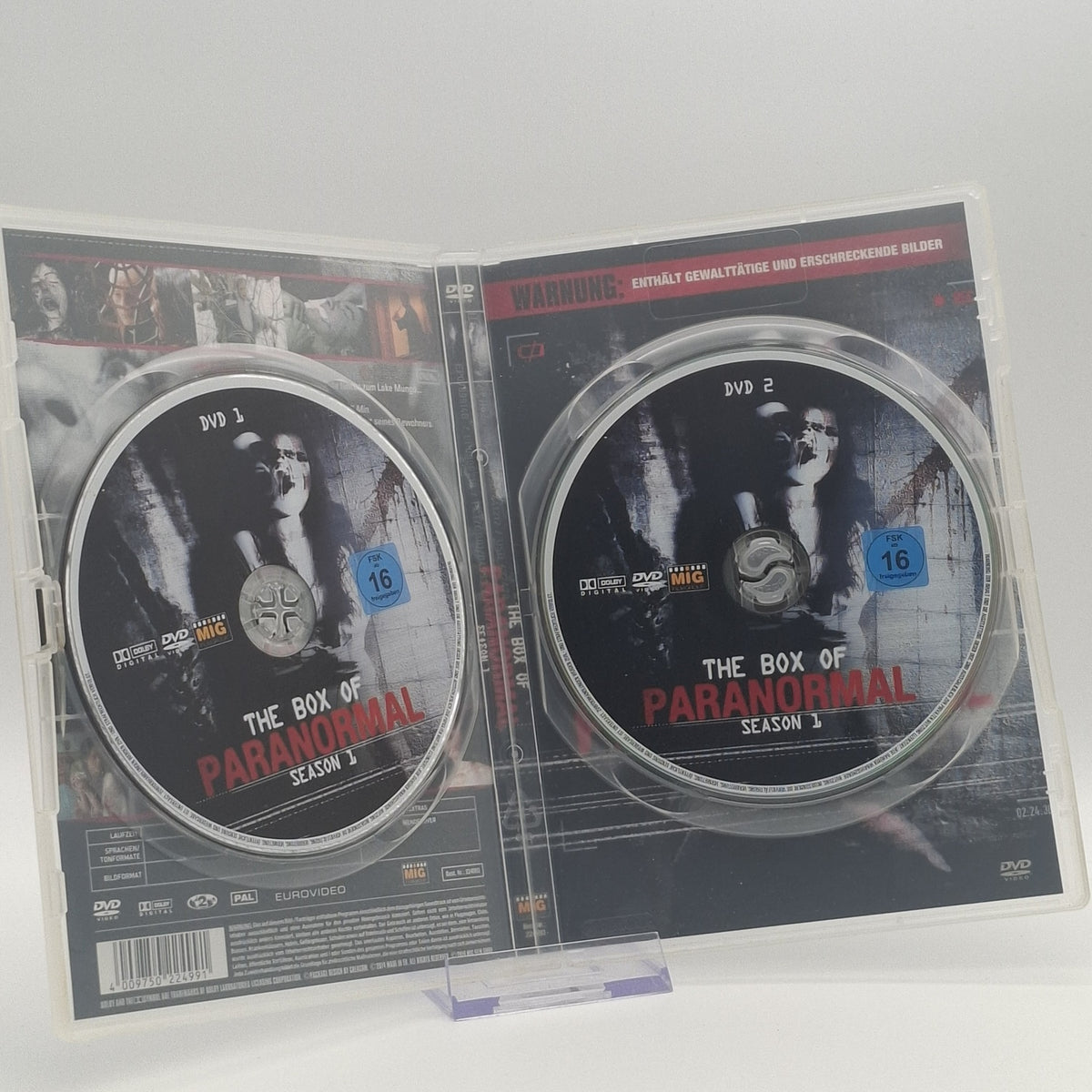 The Box of Paranormal Season 1 - 6 Filme auf 2 DVDs - DVD - Zustand Sehr Gut