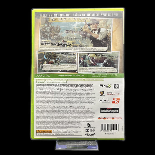 The Bureau: XCOM Declassified - Xbox 360 - CiB - PAL - deutsch - Gebraucht