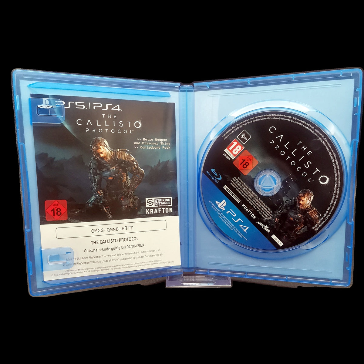 The Callisto Protocol - Playstation 4 PS4 - CiB - PAL - deutsch - Gebraucht