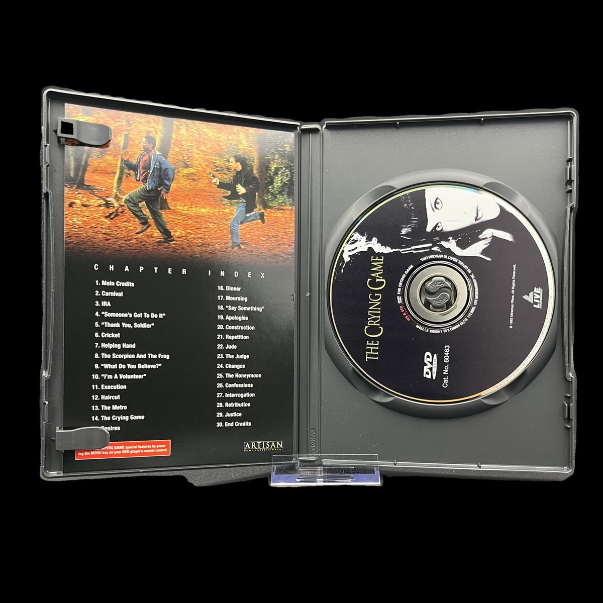 The Crying Game - Region 1 (USA) - Widescreen & Standard - DVD - Gebraucht