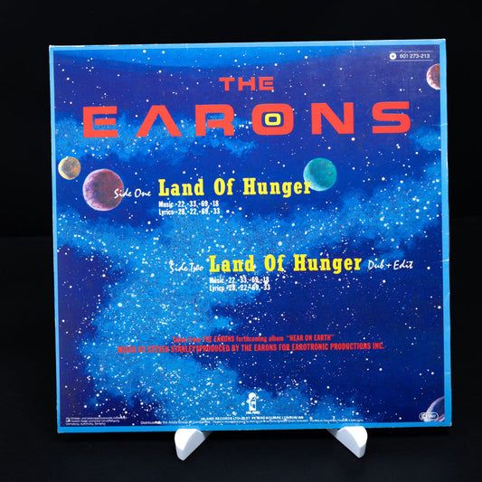The Earons - Land Of Hunger - Vinyl 12'' Maxi-Single Schallplatte - VG+ / VG+