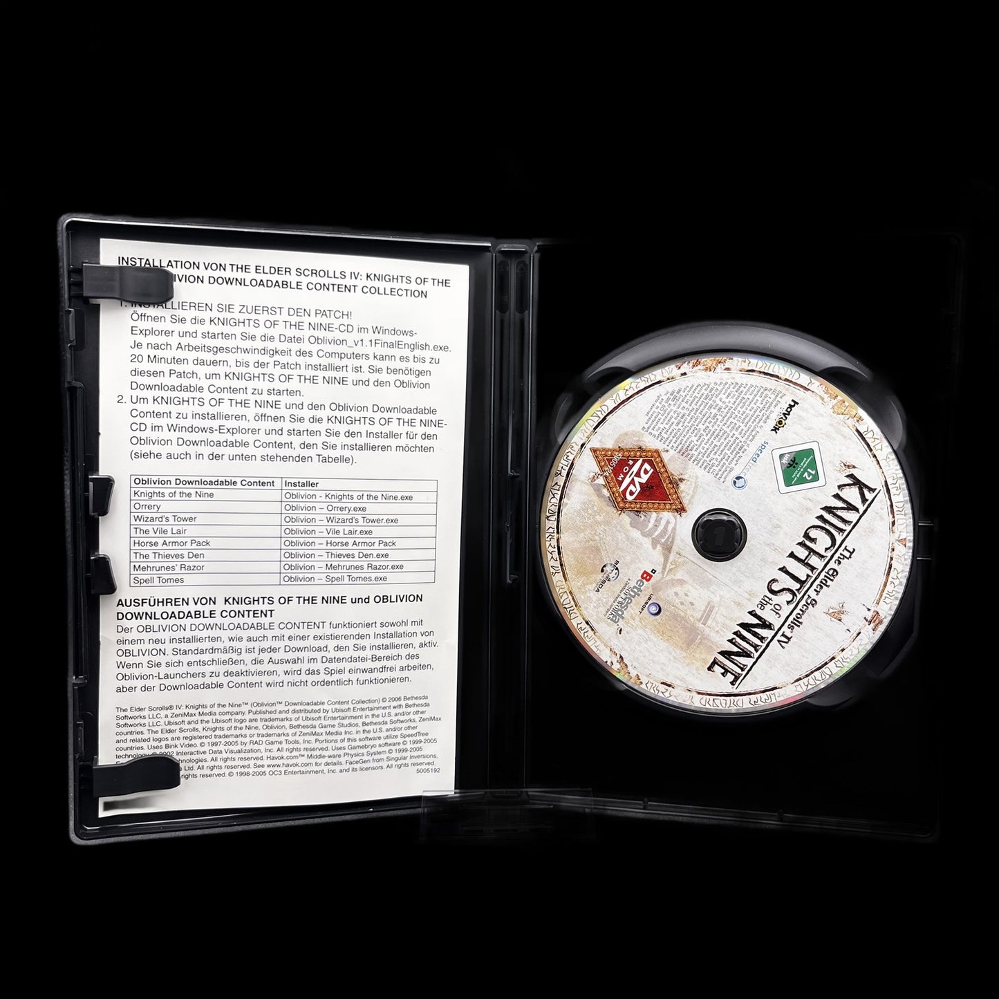 The Elder Scrolls IV-Knights of the Nine - deutsch - Gebraucht