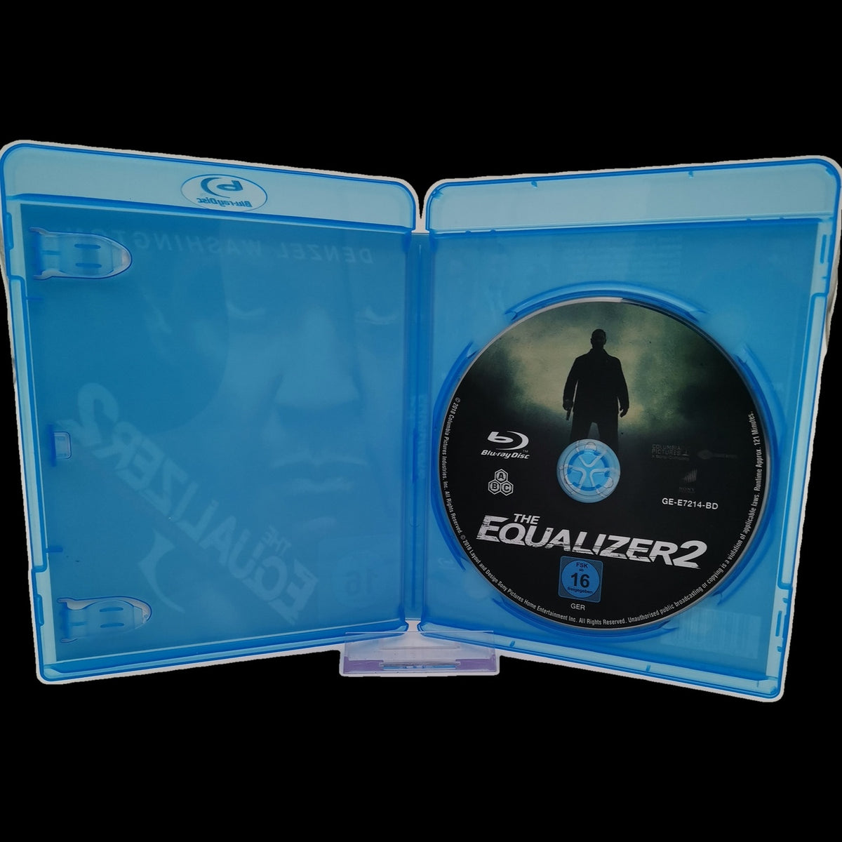 The Equalizer 2 - Denzel Washington - Action - Blu-Ray - Ermittlung - Sehr gut