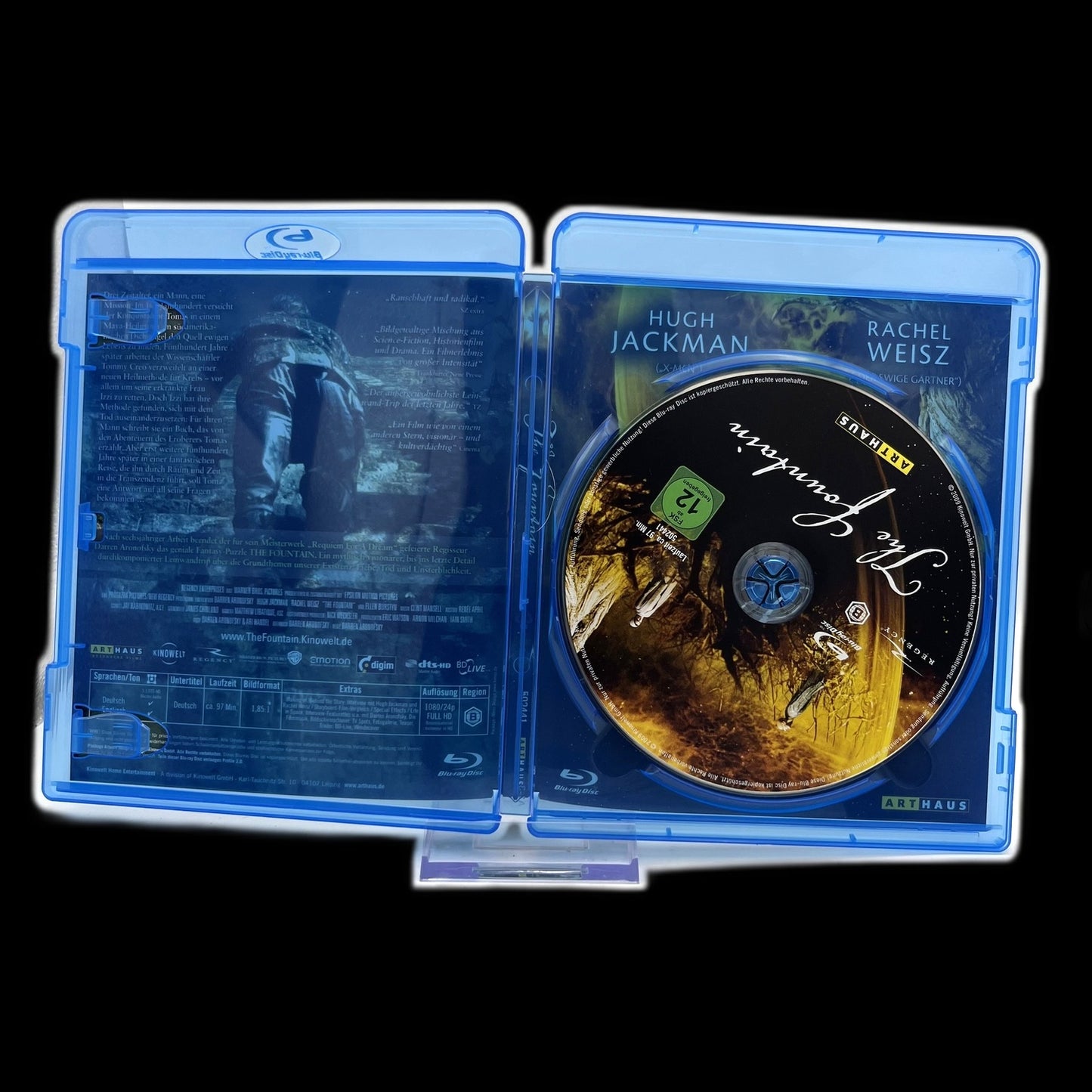 The Fountain - Regie Darren Aronofsky - mit Hugh Jackman - Blu-Ray - Gebraucht