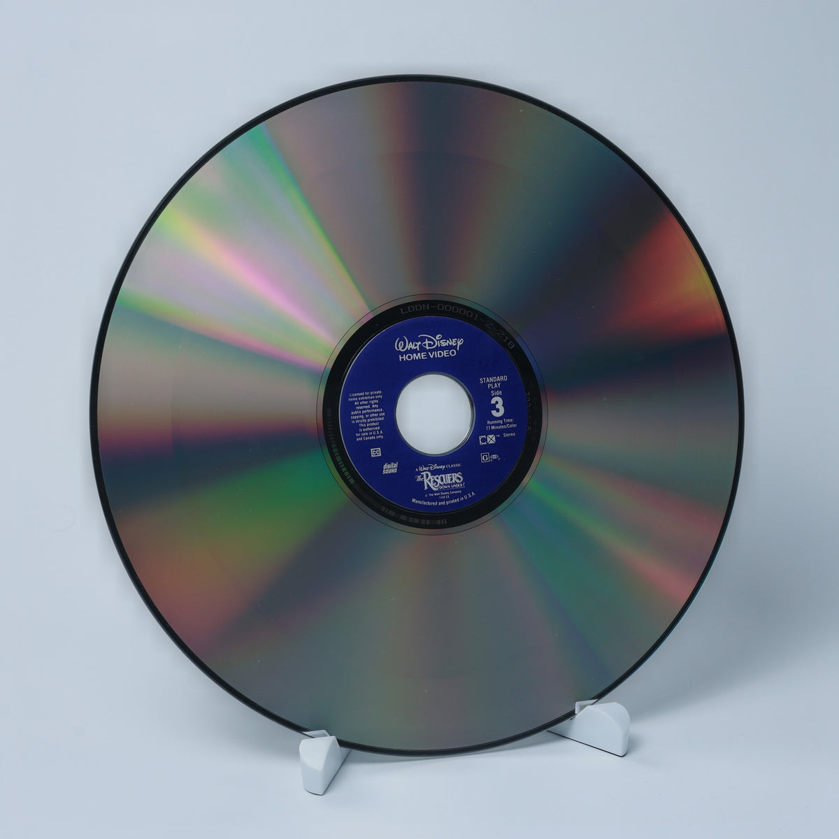The Rescuers Down Under - 1990 - Walt Disney Classic - LaserDisc - Zustand Gut