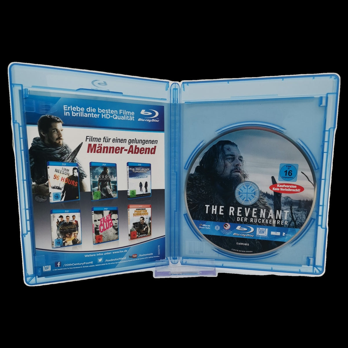 The Revenant - Der Rückkehrer - Blu-Ray - Abenteuer - Überleben - Sehr gut