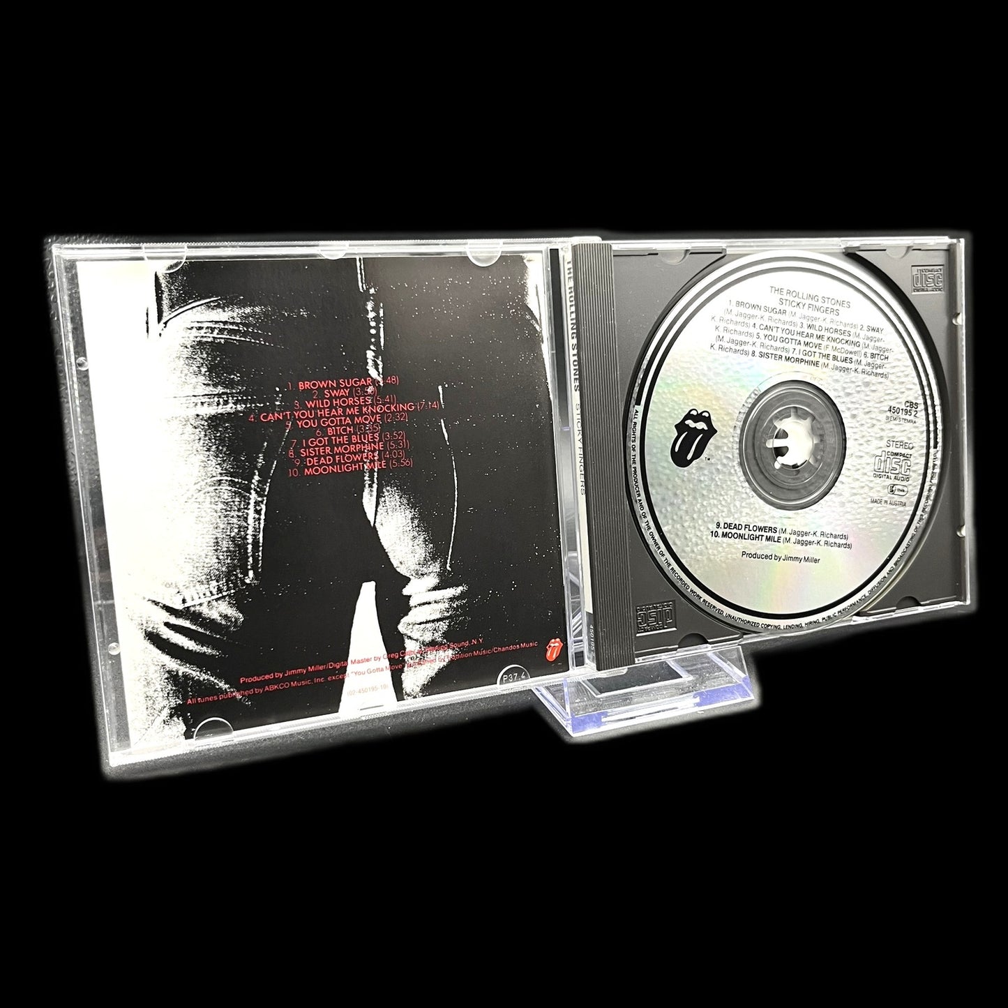 The Rolling Stones - Sticky Fingers - Rock Album - 1971 - Musik-CD - Gebraucht