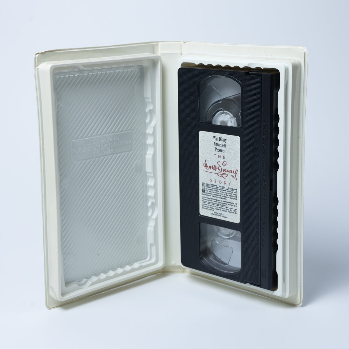 The Walt Disney Story - Dokumentation VHS - NTSC US Import - Zustand Sehr Gut