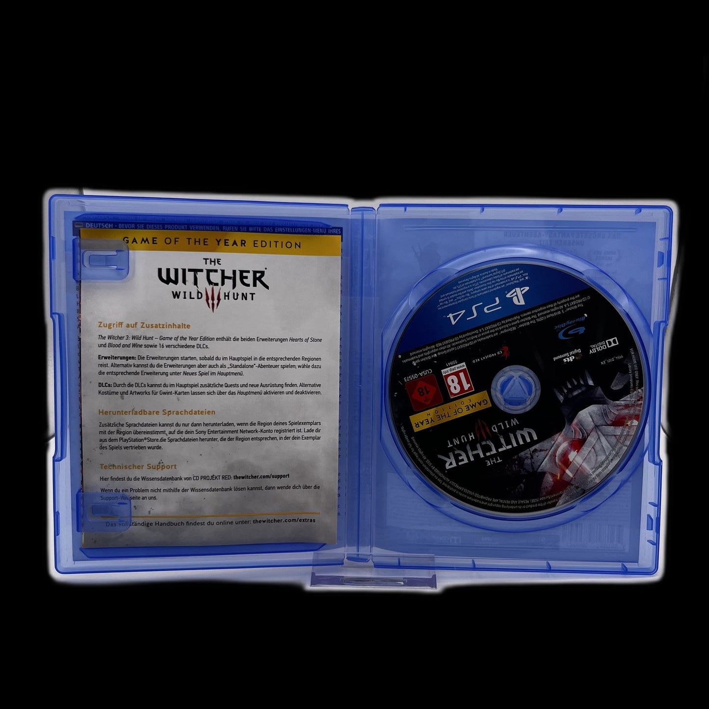 The Witcher 3 Wild Hunt - Playstation 4 - Complete in Box - deutsch - Gebraucht