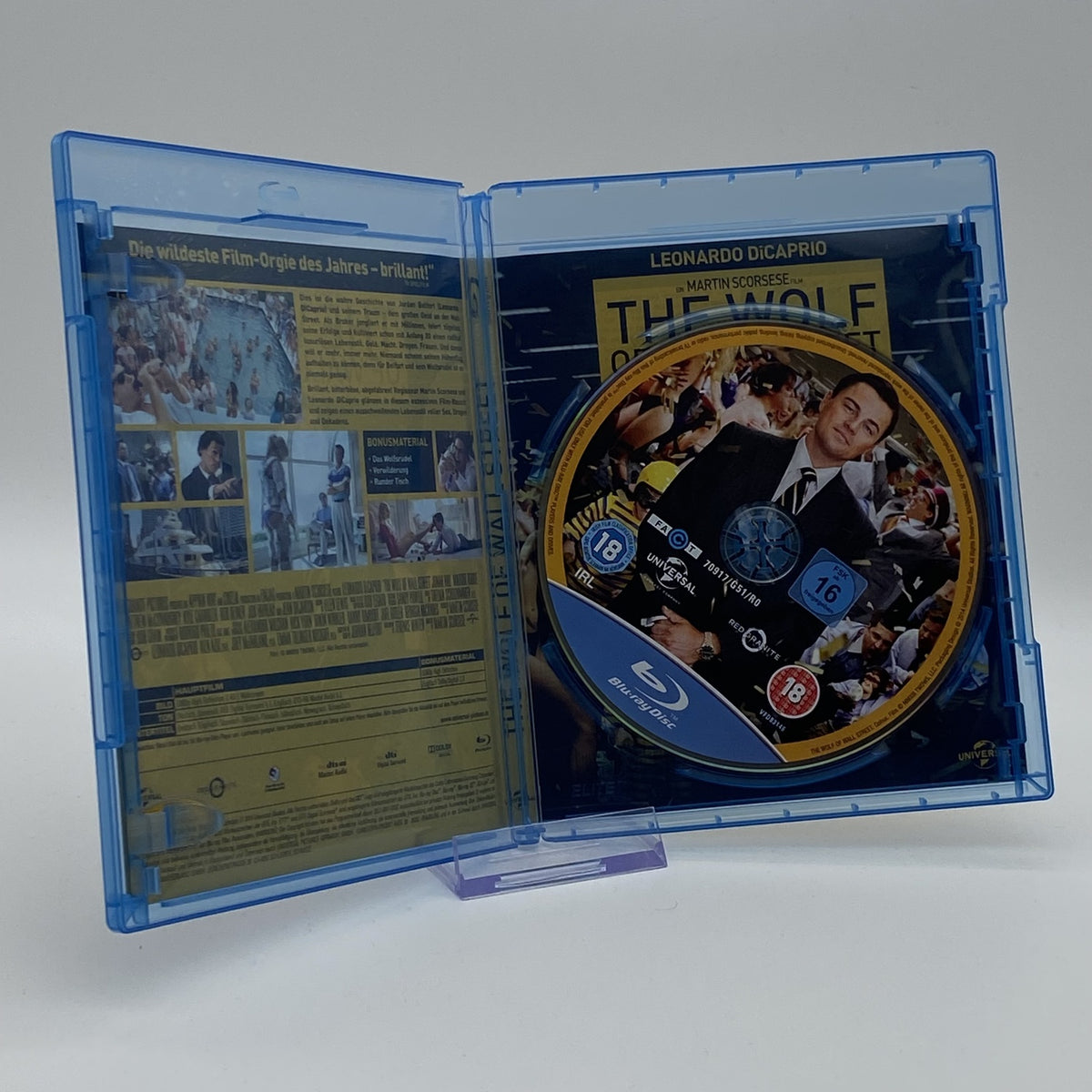 The Wolf of Wall Street - Leonardo DiCaprio - 2014 - Blu-Ray - Zustand Sehr Gut