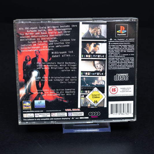 The X Files / Akte X - Playstation PS1 Spiel - CiB - PAL - Zustand Sehr Gut