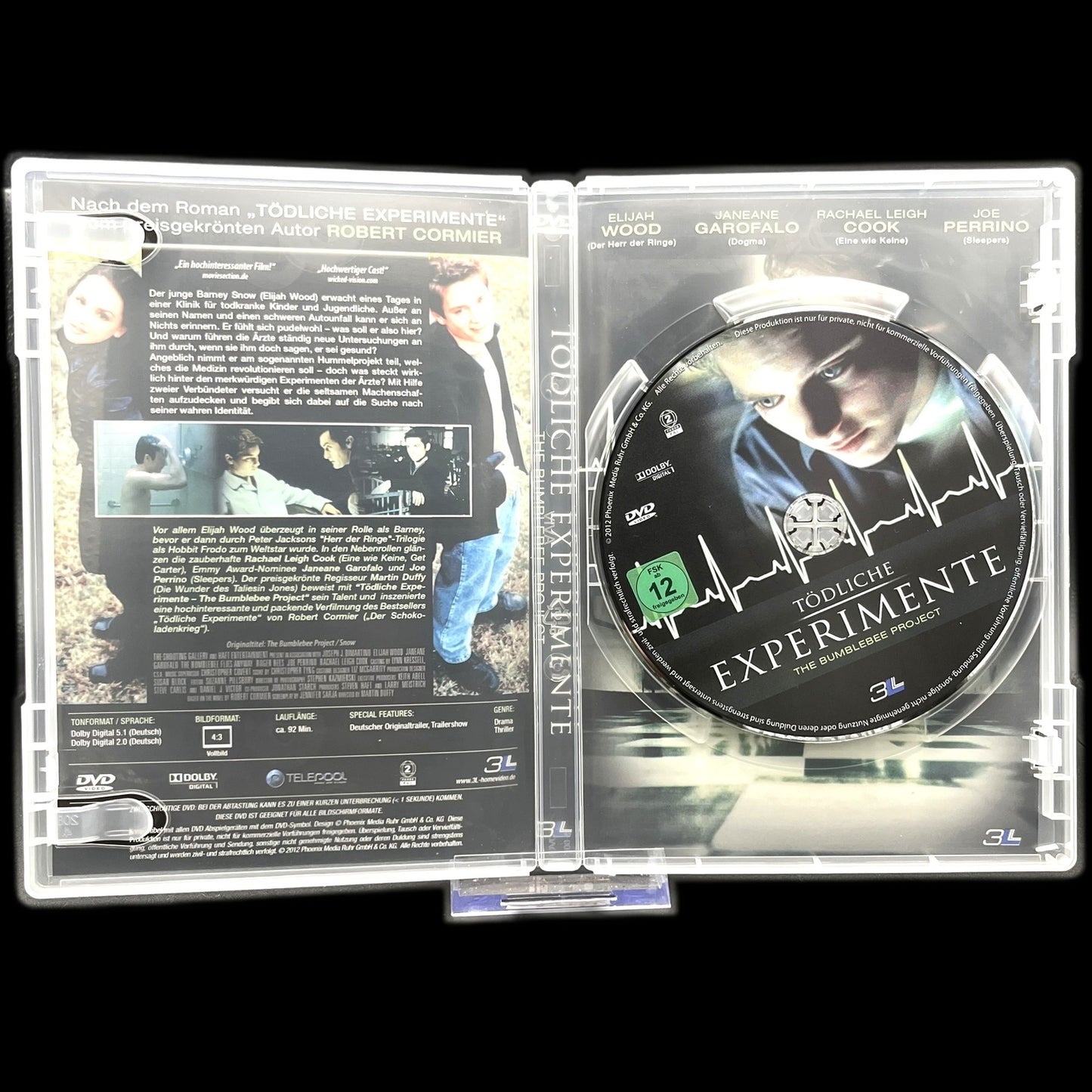 Tödliche Experimente - Wendecover - Thriller & Mystery - DVD - Film - Gebraucht