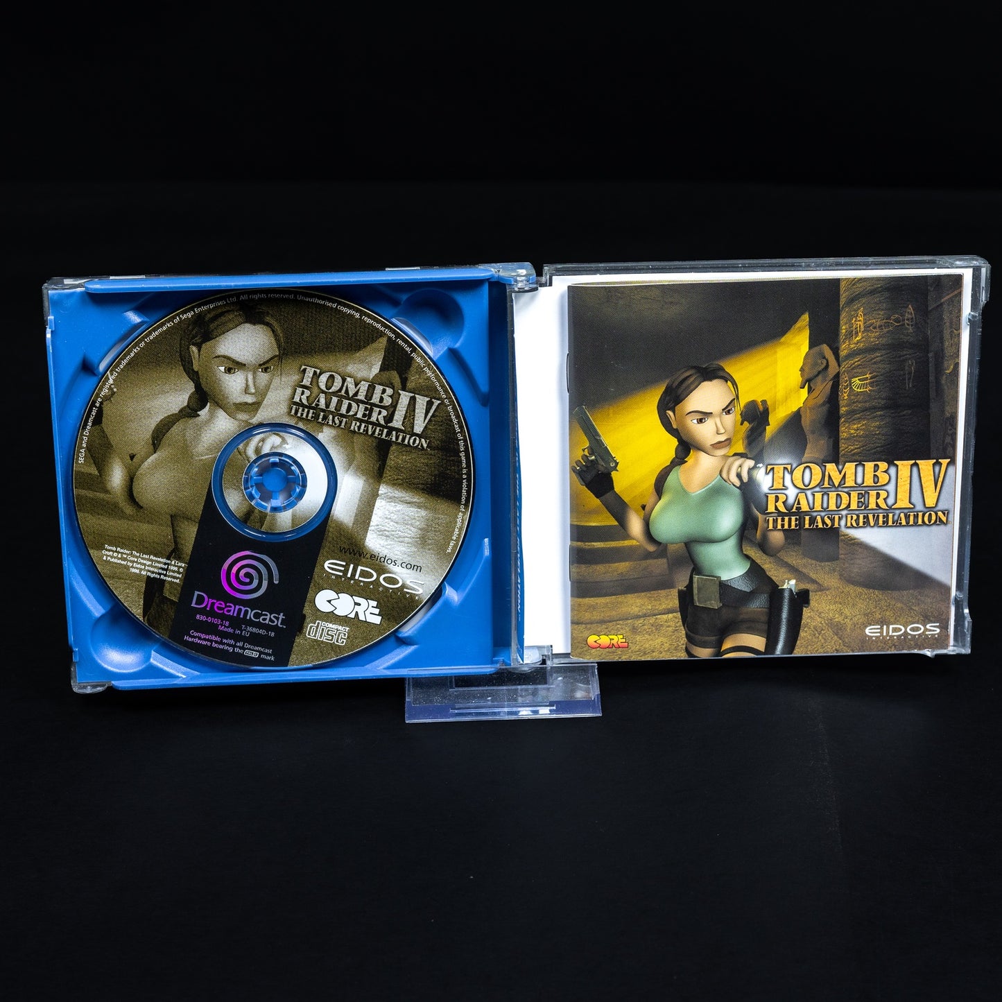 Tomb Raider IV - Sega Dreamcast Spiel - CiB - Zustand Okay (Case beschädigt)