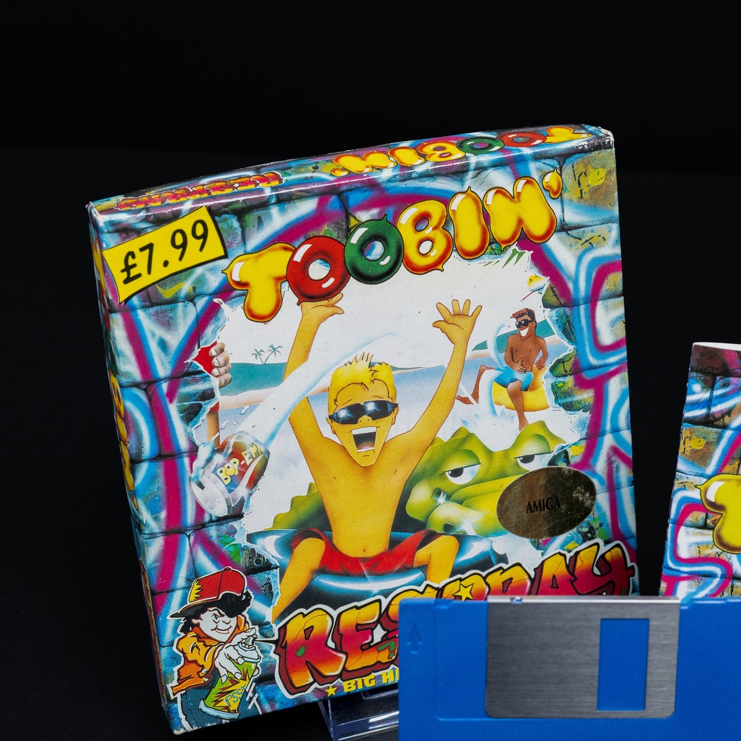Toobin' - Amiga - Action Spiel - Big Box CiB - Zustand Gut