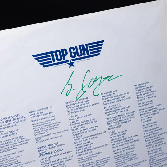 top-gun-soundtrack-1986-vinyl-lp-schallplatte-12-nm-nm-signiert-2 - Utopia Collectibles