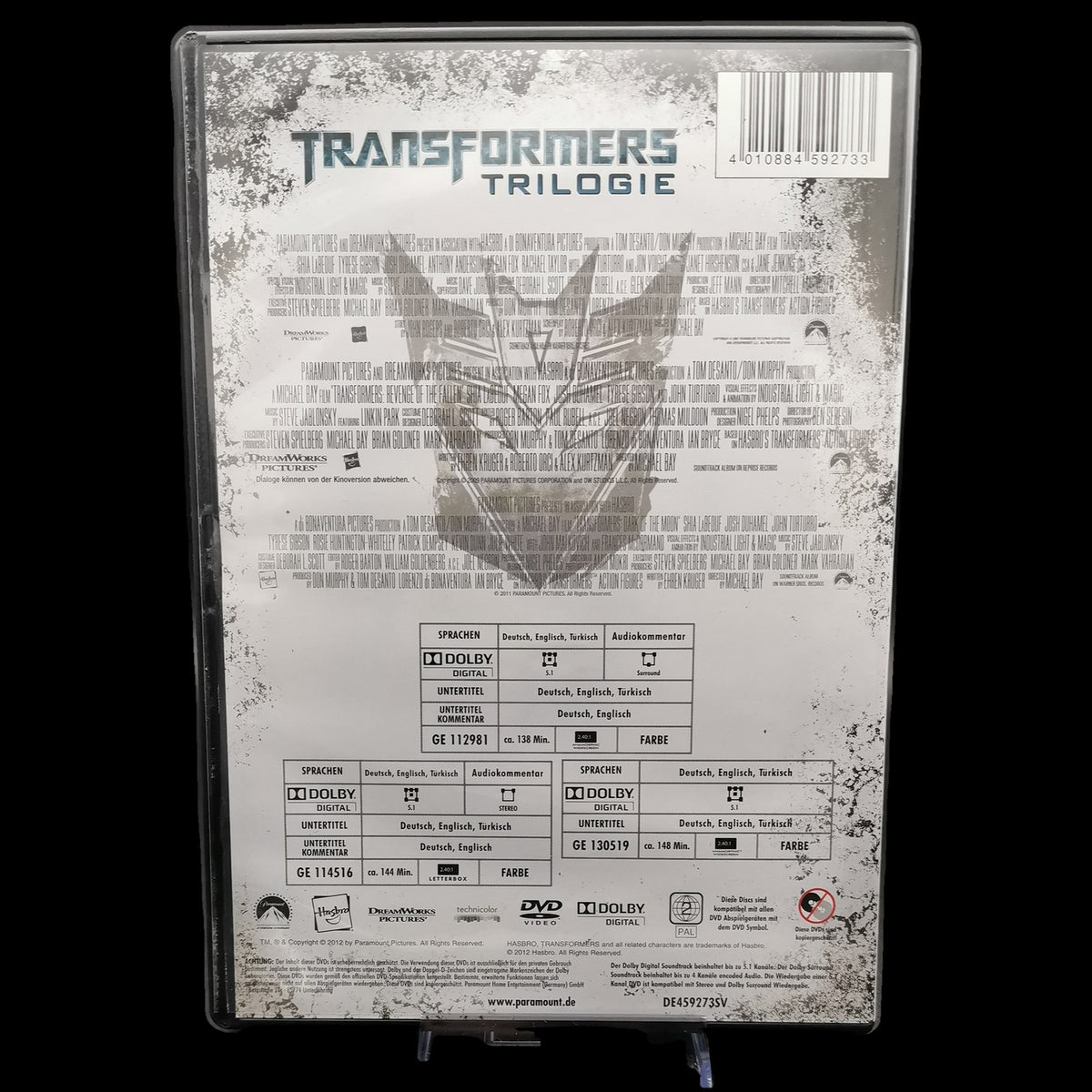 Transformers Trilogie - 3-Movie Set - 3 DVDs - Sci-Fi & Fantasy - DVD - Sehr gut